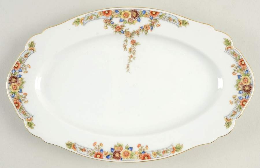 The Autumn 11" Oval Serving Platter by Paul Muller-1