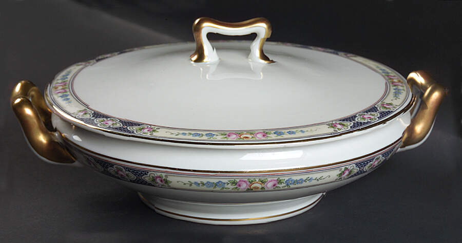 The Baden Round Covered Vegetable by Paul Muller-1