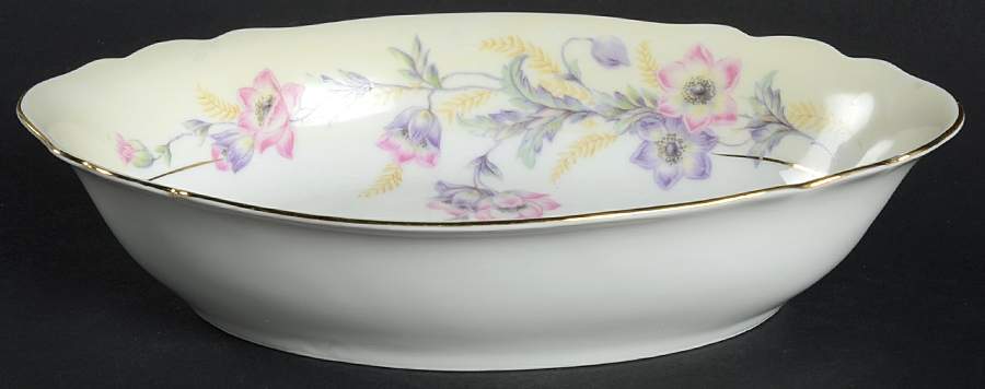 The Belmont 9" Oval Vegetable Bowl by Paul Muller-1