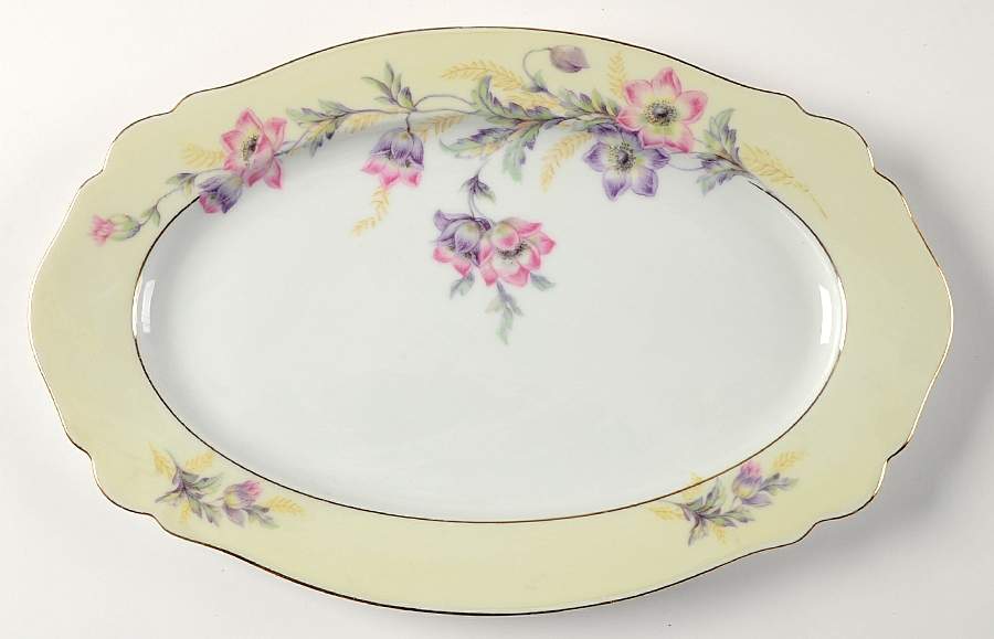 The Belmont 12" Oval Serving Platter by Paul Muller-1