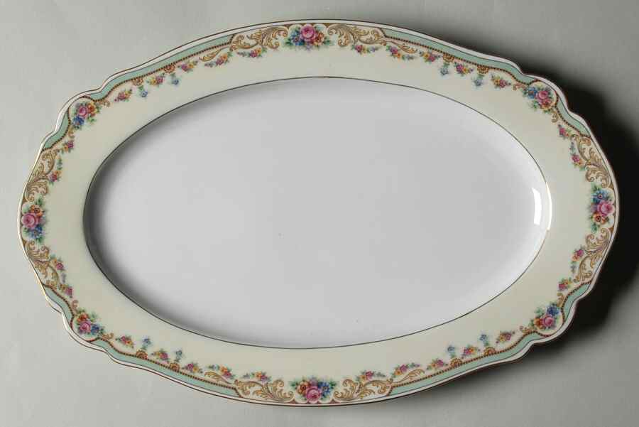 Belhaven 12" Oval Serving Platter by Paul Muller-1