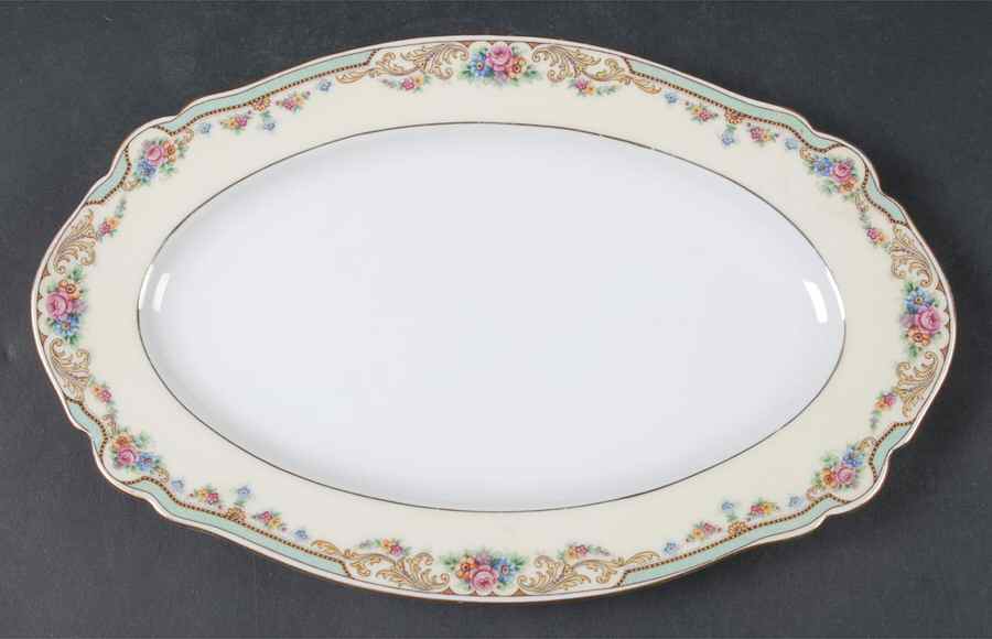 Belhaven 11" Oval Serving Platter by Paul Muller-1