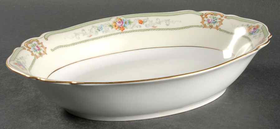 Brandon 10" Oval Vegetable Bowl by Paul Muller-1