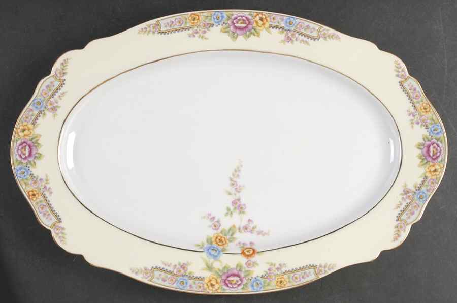 The Camden 15" Oval Serving Platter by Paul Muller-1