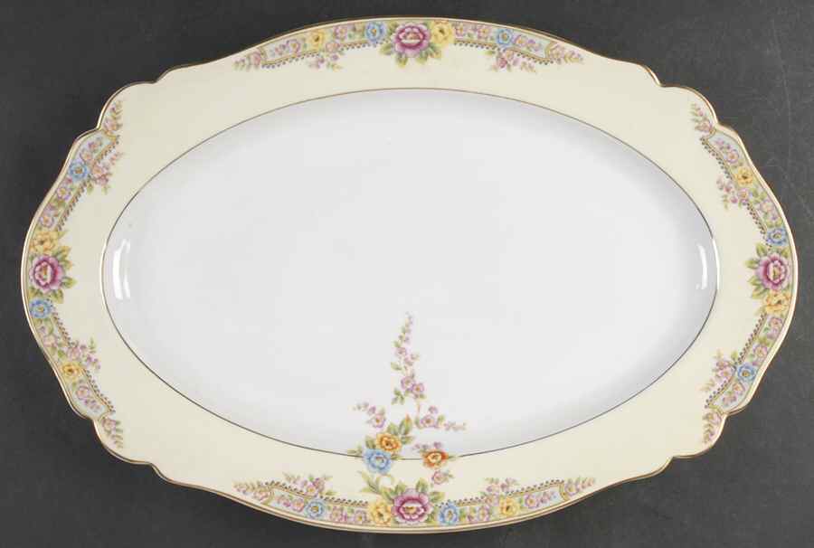 The Camden 17" Oval Serving Platter by Paul Muller-1