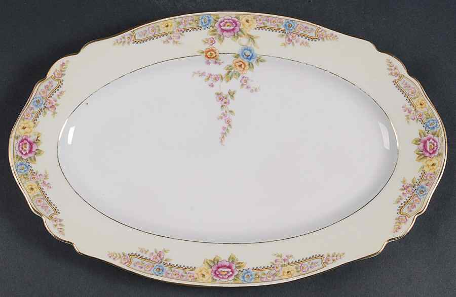 The Camden 13" Oval Serving Platter by Paul Muller-1