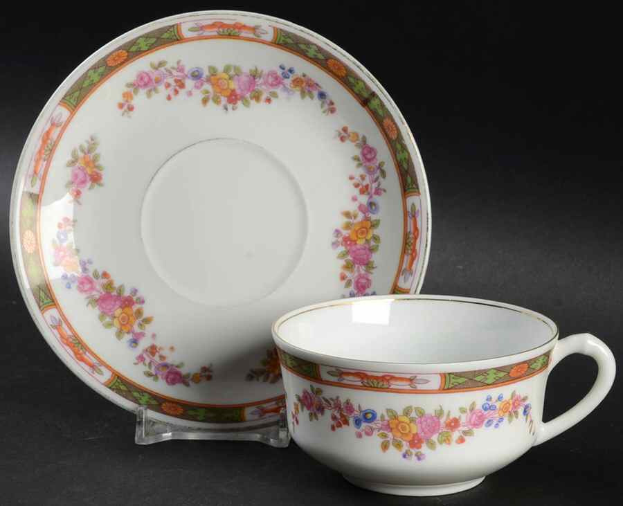 The Cassel Flat Cup & Saucer Set by Paul Muller-1