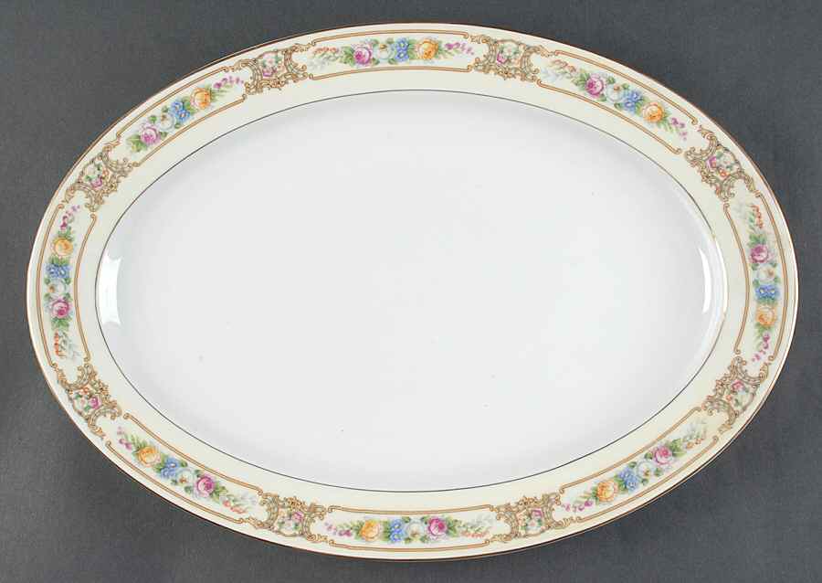 The Chester 16" Oval Serving Platter by Paul Muller-1