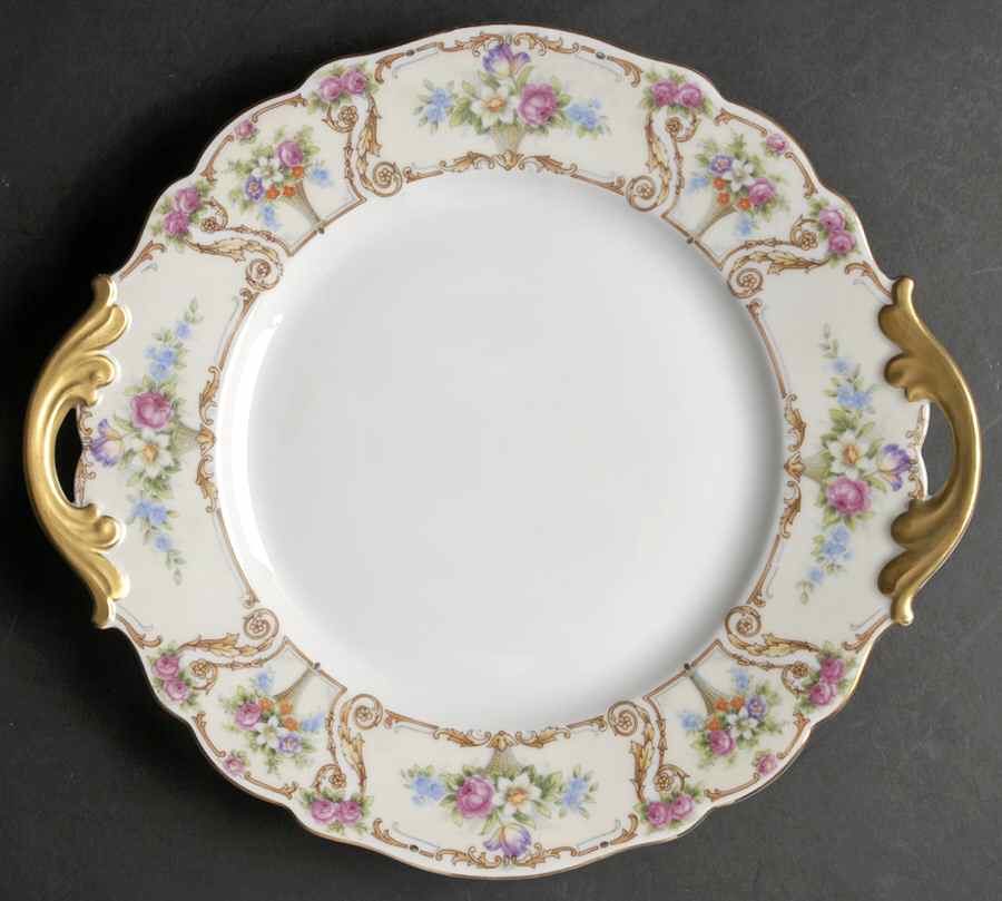 The Empress Handled Cake Plate by Paul Muller-1