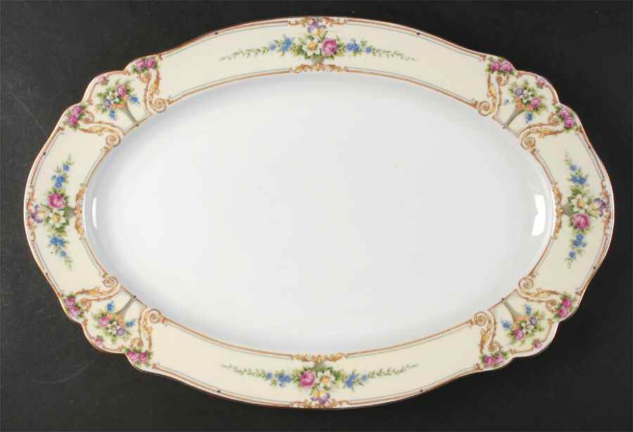 The Empress 17" Oval Serving Platter by Paul Muller-1