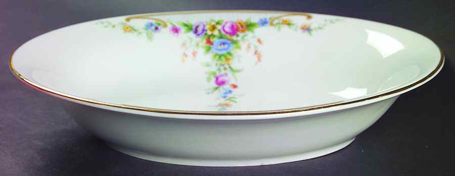 The Kenmore 8" Oval Vegetable Bowl by Paul Muller-1