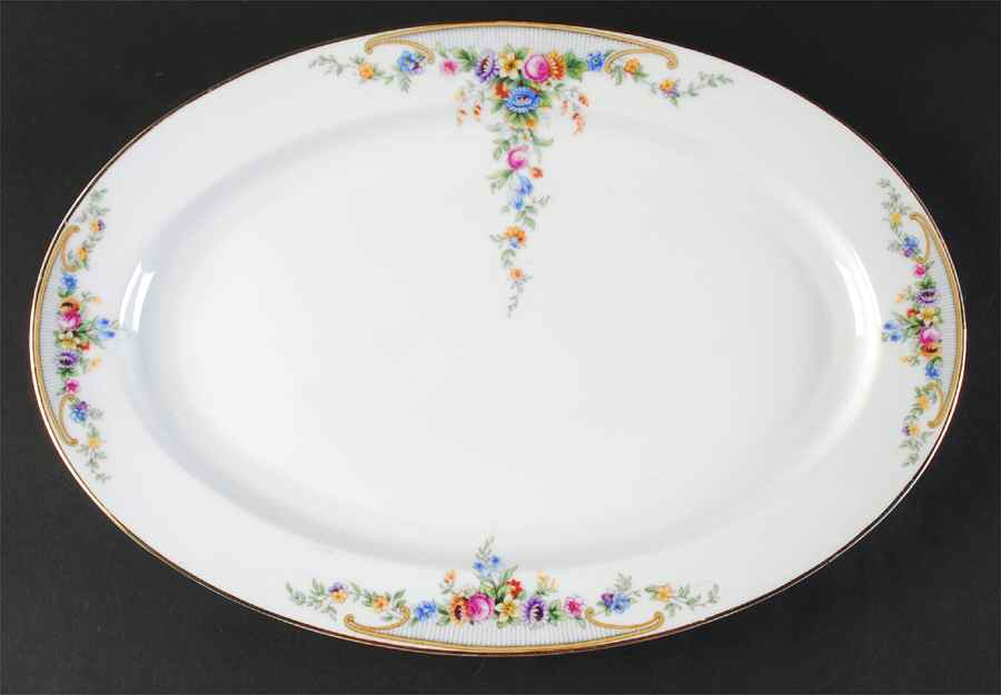 The Kenmore 16" Oval Serving Platter by Paul Muller-1