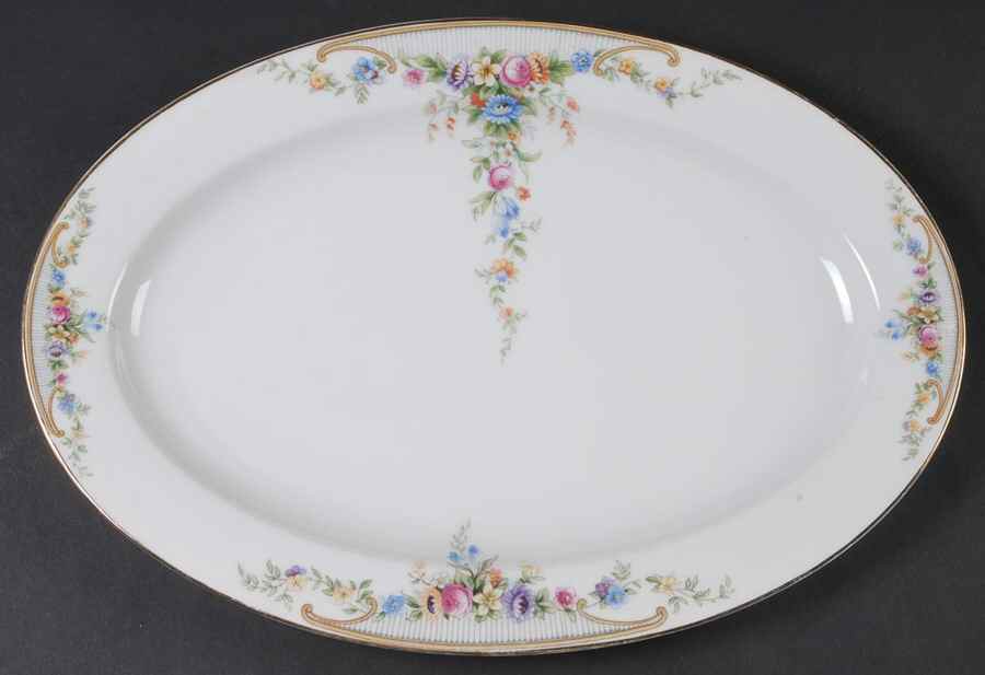 The Kenmore 14" Oval Serving Platter by Paul Muller-1
