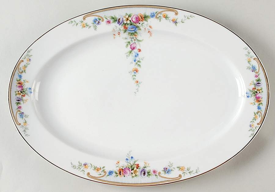 The Kenmore 15" Oval Serving Platter by Paul Muller-1