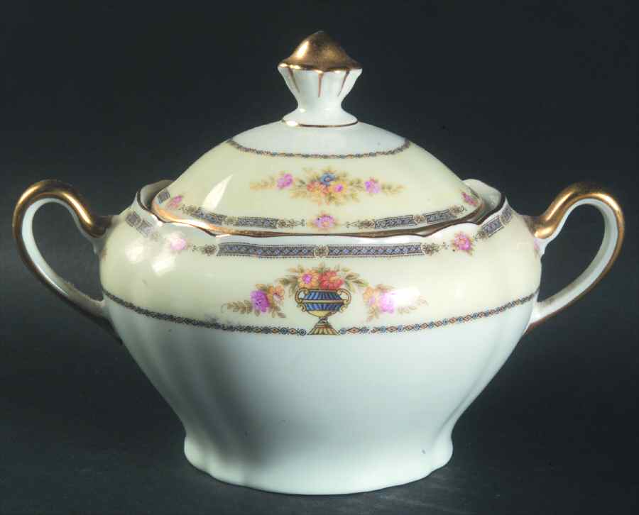 Locarno Sugar Bowl & Lid by Paul Muller-1