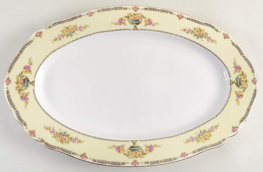 Locarno 14" Oval Serving Platter by Paul Muller-1