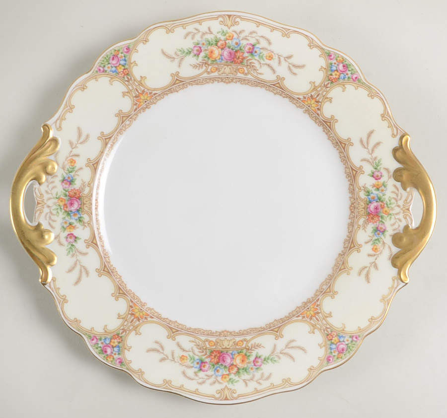 Meadowbrook Handled Cake Plate by Paul Muller-1