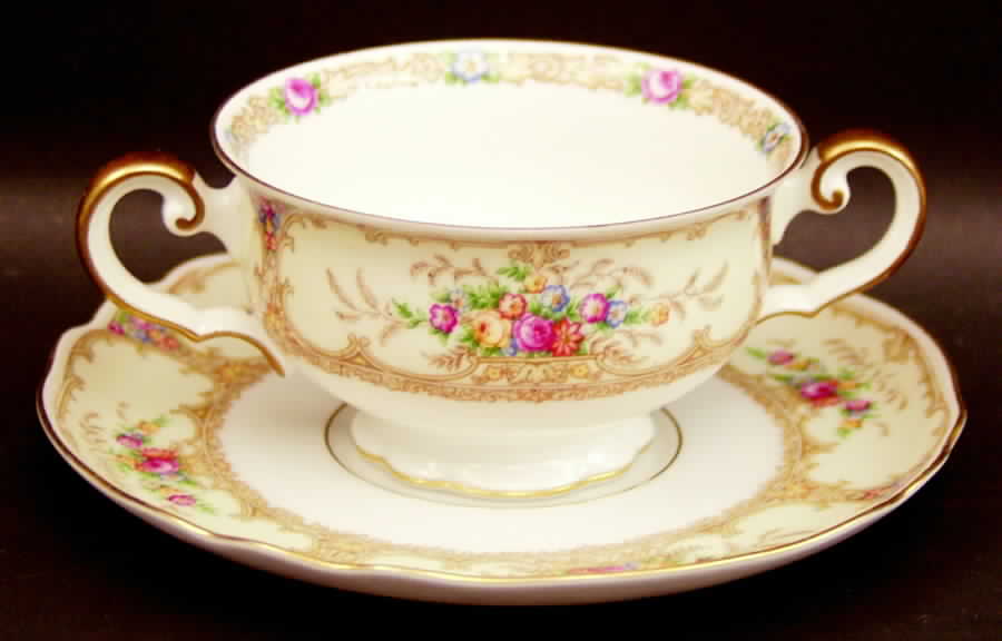 Meadowbrook Bouillon Cup & Saucer by Paul Muller-1