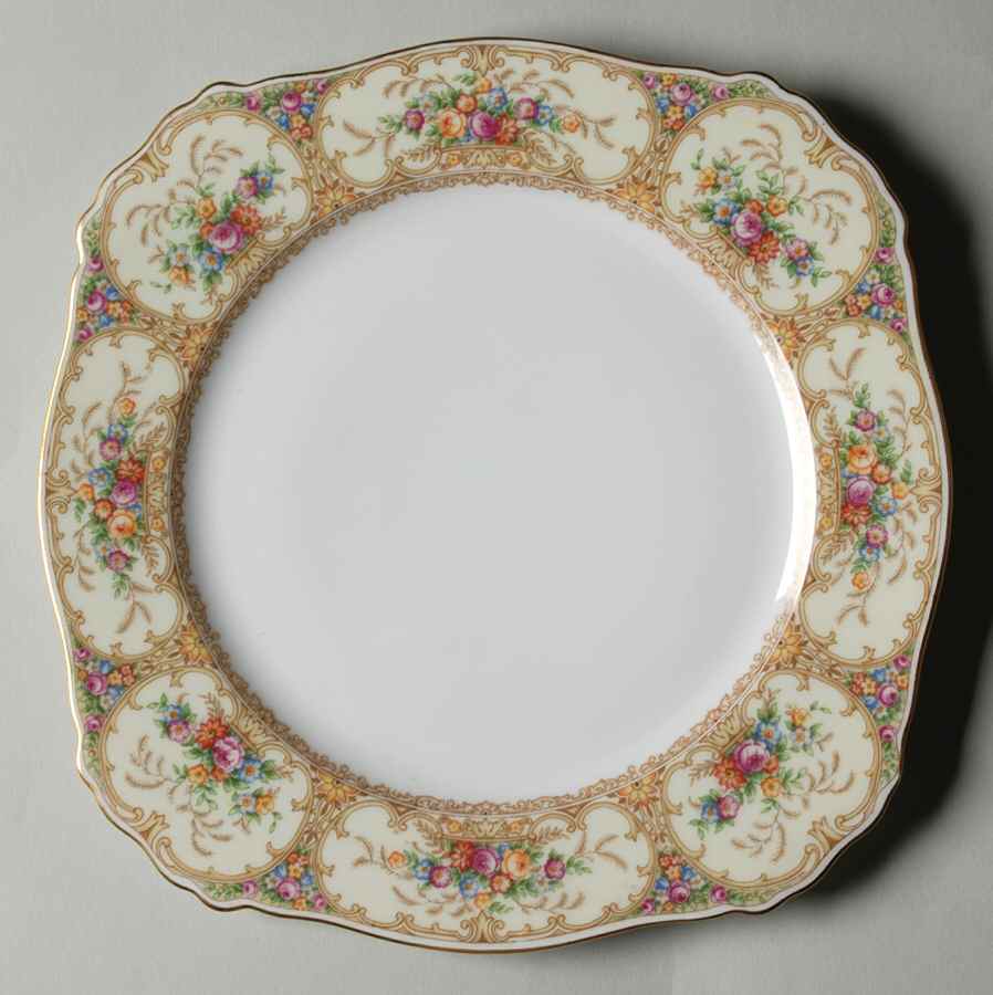 Meadowbrook Square Luncheon Plate by Paul Muller-1