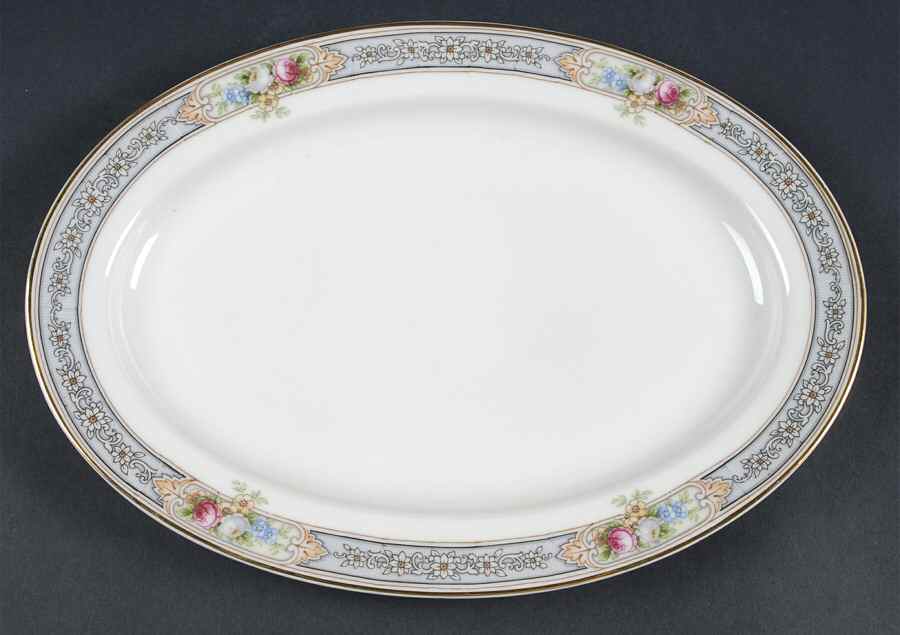 Melba 11" Oval Serving Platter by Paul Muller-1