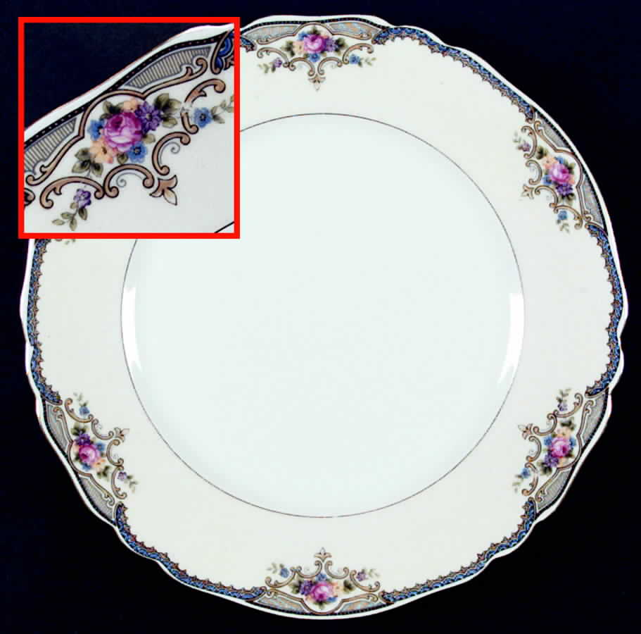 The Minto (Rim) Dinner Plate by Paul Muller-1