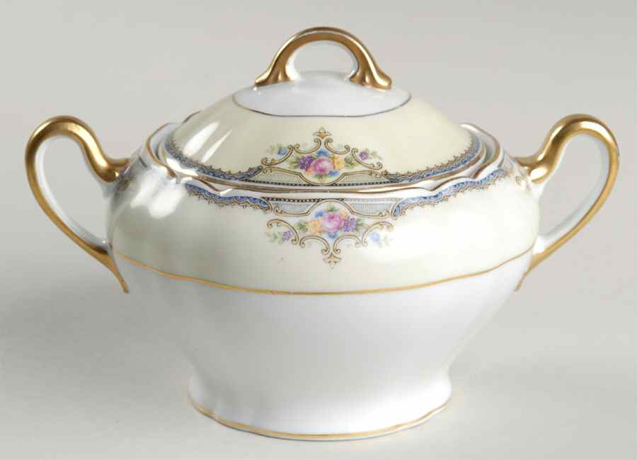 The Minto (Rim) Sugar Bowl & Lid by Paul Muller-1