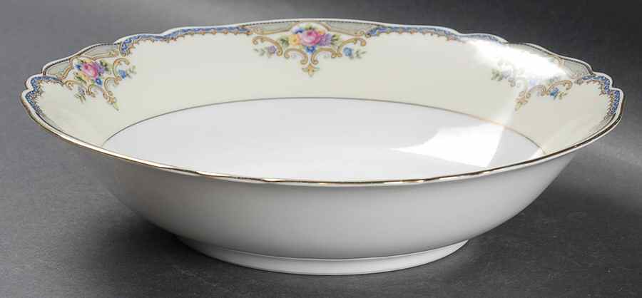 The Minto (Rim) 9" Round Vegetable Bowl by Paul Muller-1