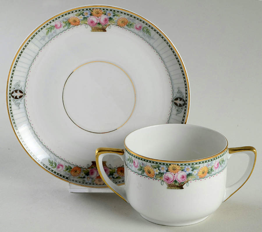 Montrose Flat Bouillon Cup & Saucer by Paul Muller-1