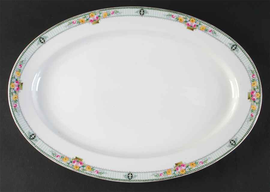 Montrose 16" Oval Serving Platter by Paul Muller-1