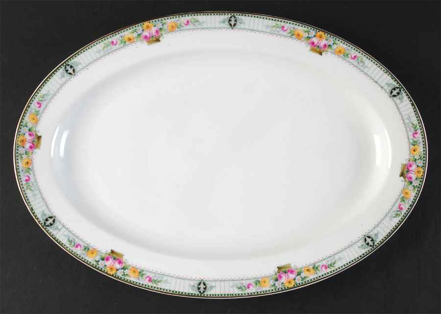 Montrose 14" Oval Serving Platter by Paul Muller-1