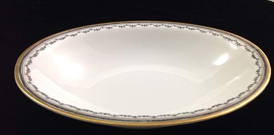 MUE12 10" Oval Vegetable Bowl by Paul Muller-1