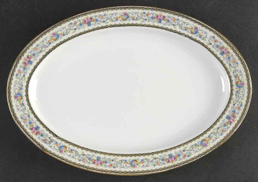 MUE16 12" Oval Serving Platter by Paul Muller-1