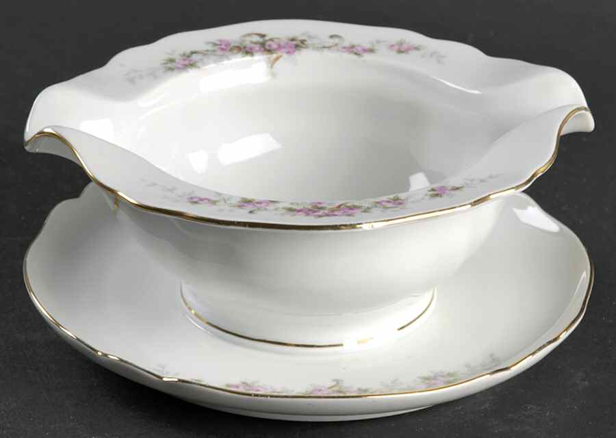 MUE3 Gravy Boat with Attached Underplate by Paul Muller-1