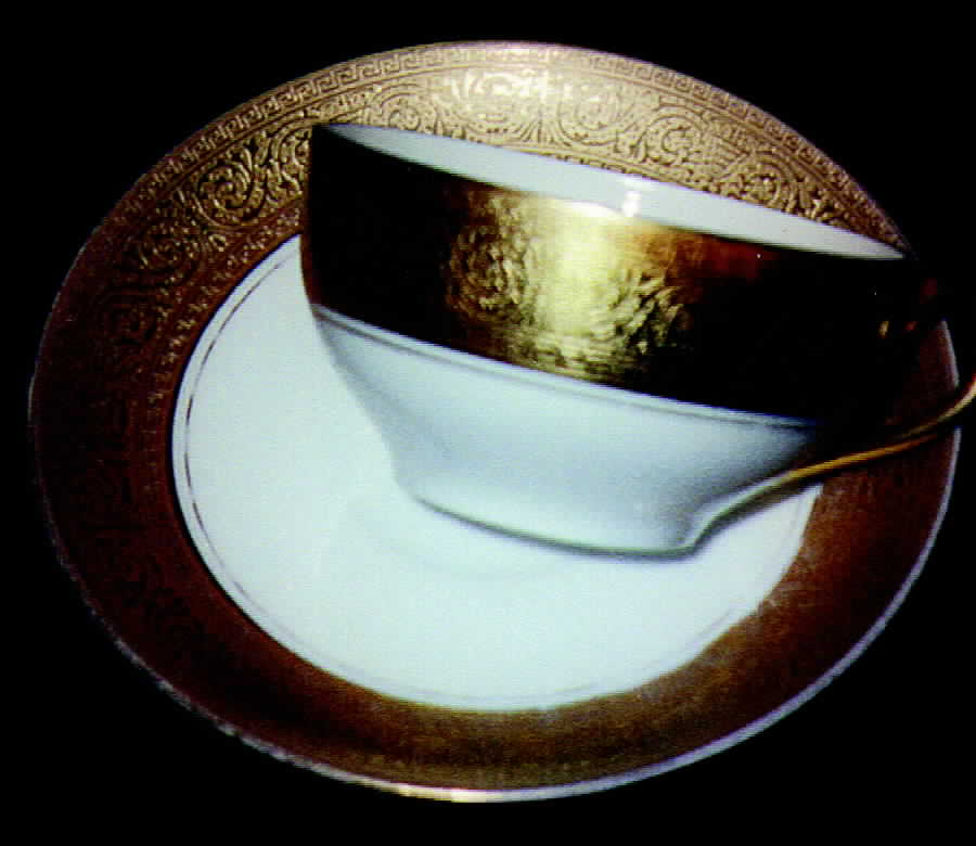MUE33 Flat Cup & Saucer Set by Paul Muller-1