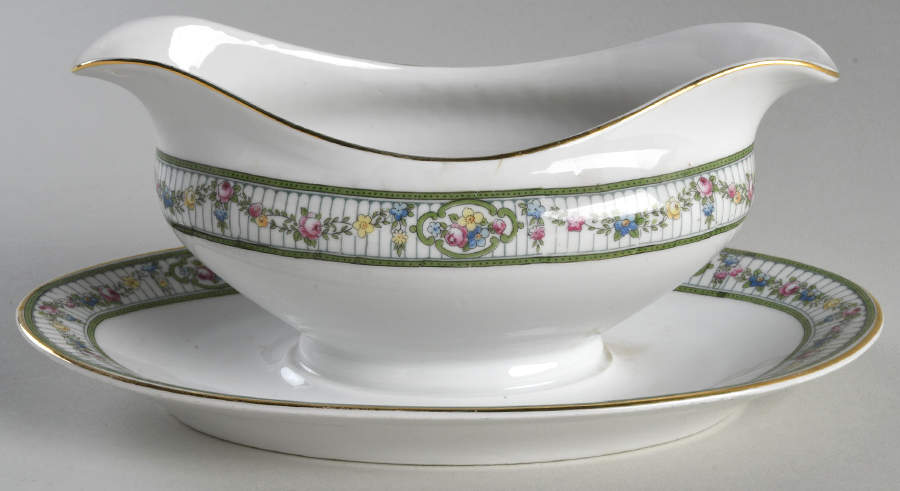 MUE37 Gravy Boat with Attached Underplate by Paul Muller-1