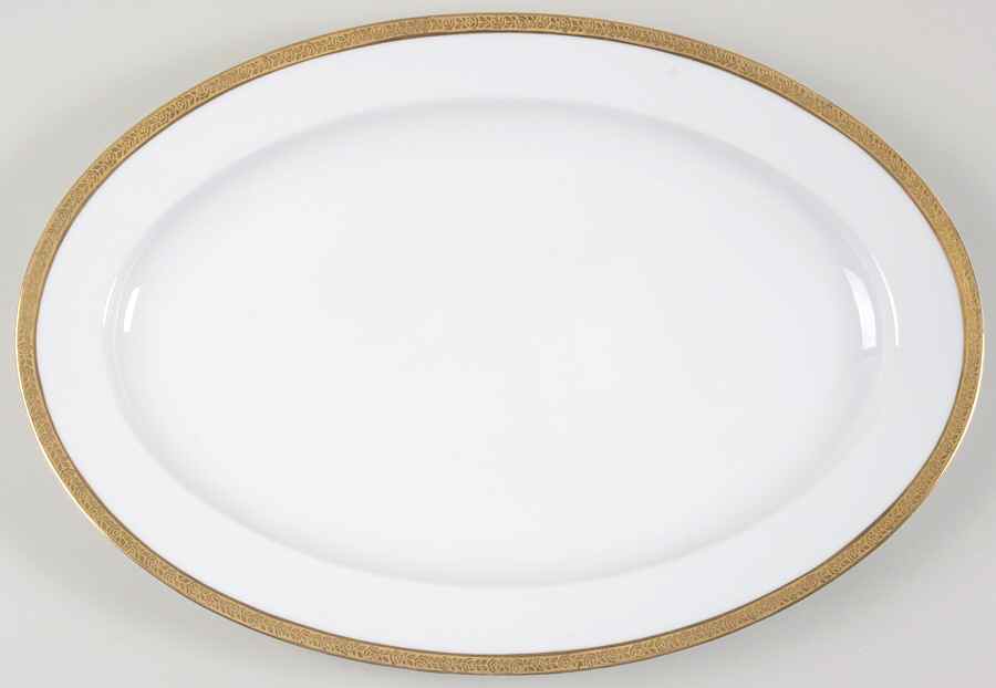MUE4 16" Oval Serving Platter by Paul Muller-1
