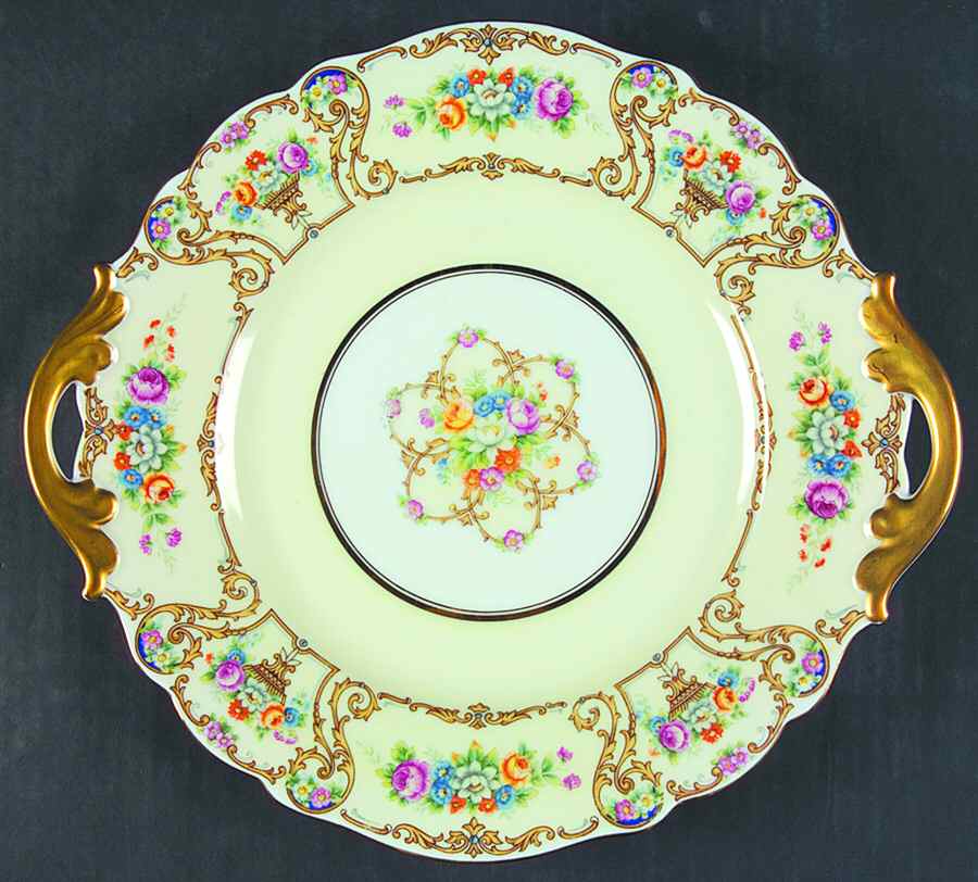 The Newport Handled Cake Plate by Paul Muller-1