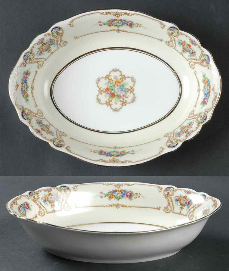 The Newport 9" Oval Vegetable Bowl by Paul Muller-1