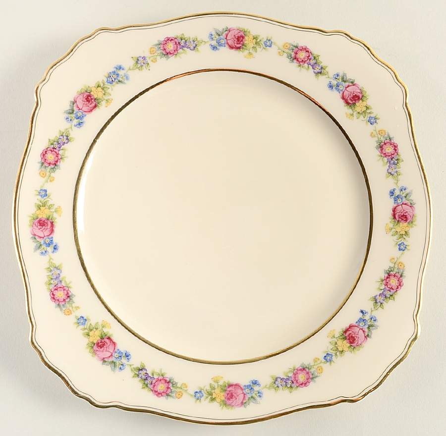 Royal York Square Luncheon Plate by Paul Muller-1