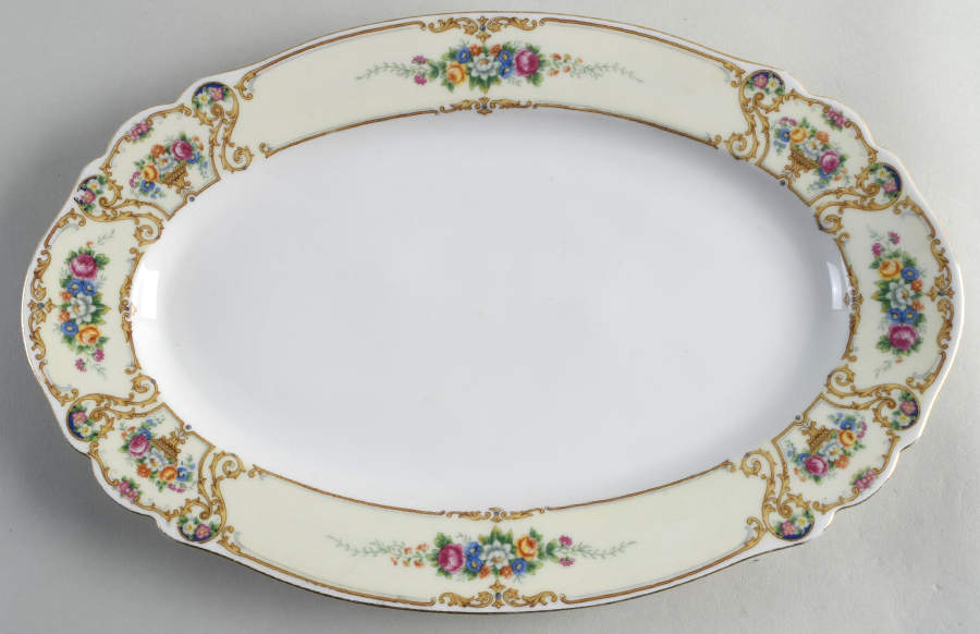 The Stirling 14" Oval Serving Platter by Paul Muller-1