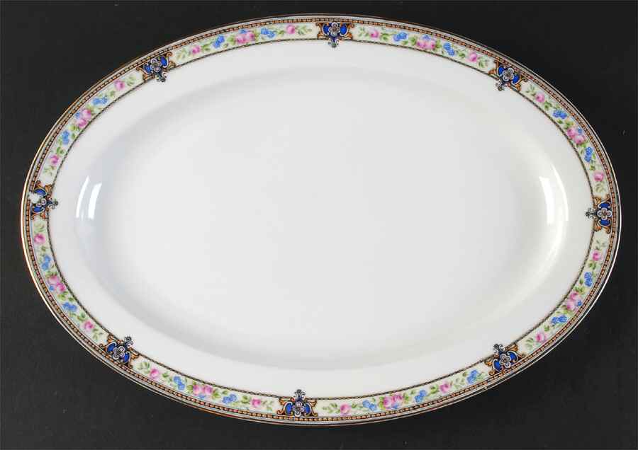 The Turin 14" Oval Serving Platter by Paul Muller-1