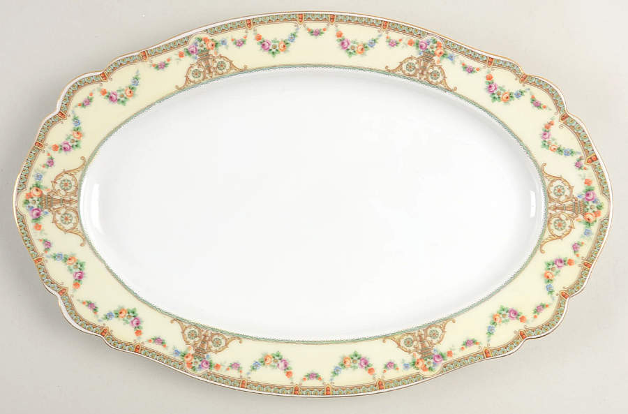 The Wakefield 12" Oval Serving Platter by Paul Muller-1