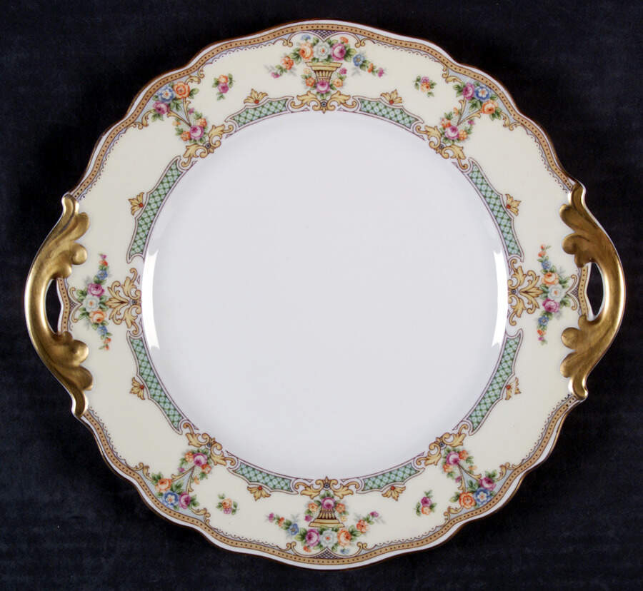 The Wakefield Handled Cake Plate by Paul Muller-1