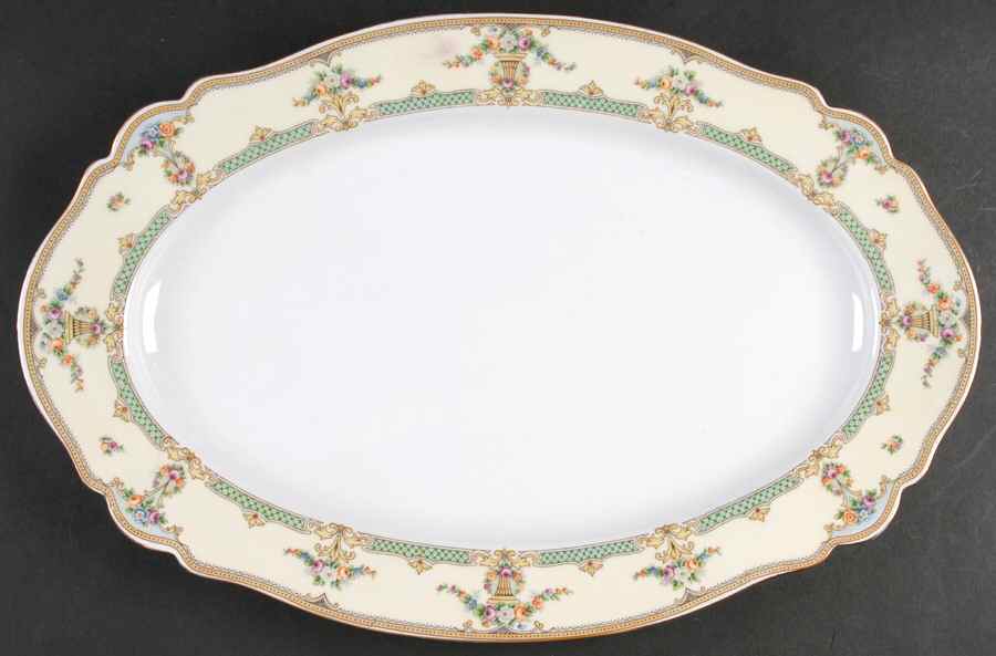 The Wakefield 15" Oval Serving Platter by Paul Muller-1
