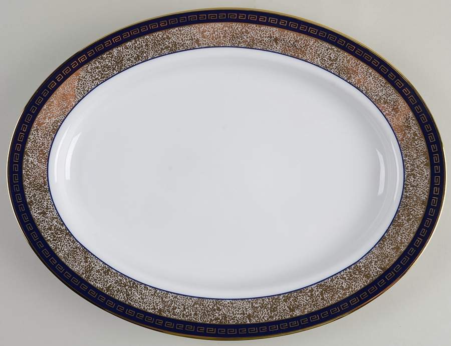 Athens 13" Oval Serving Platter by Muirfield-1