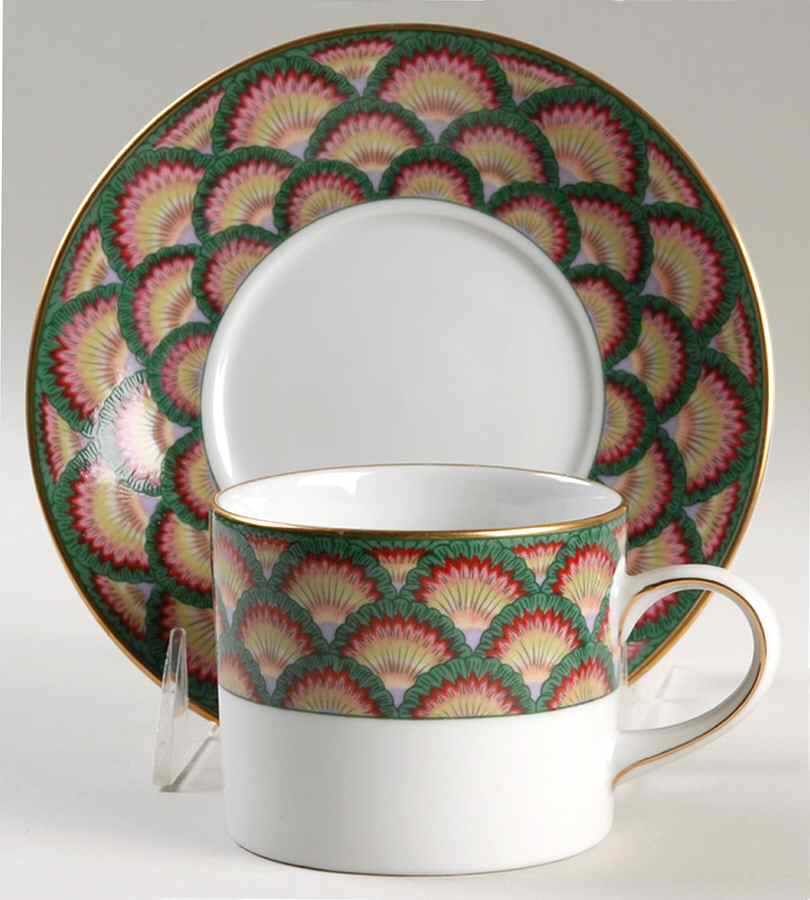 Bernardin Flat Cup & Saucer Set by Muirfield-1