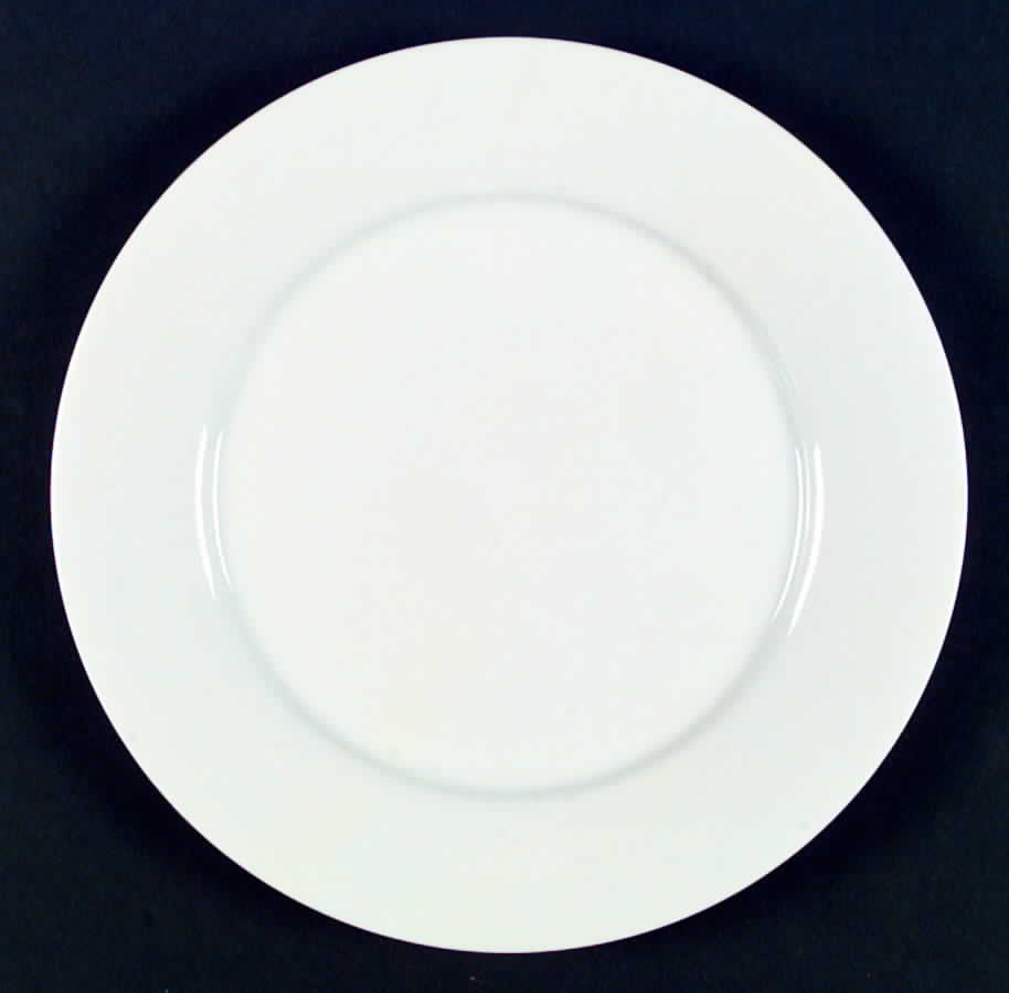 Classic White Dinner Plate by Muirfield-1