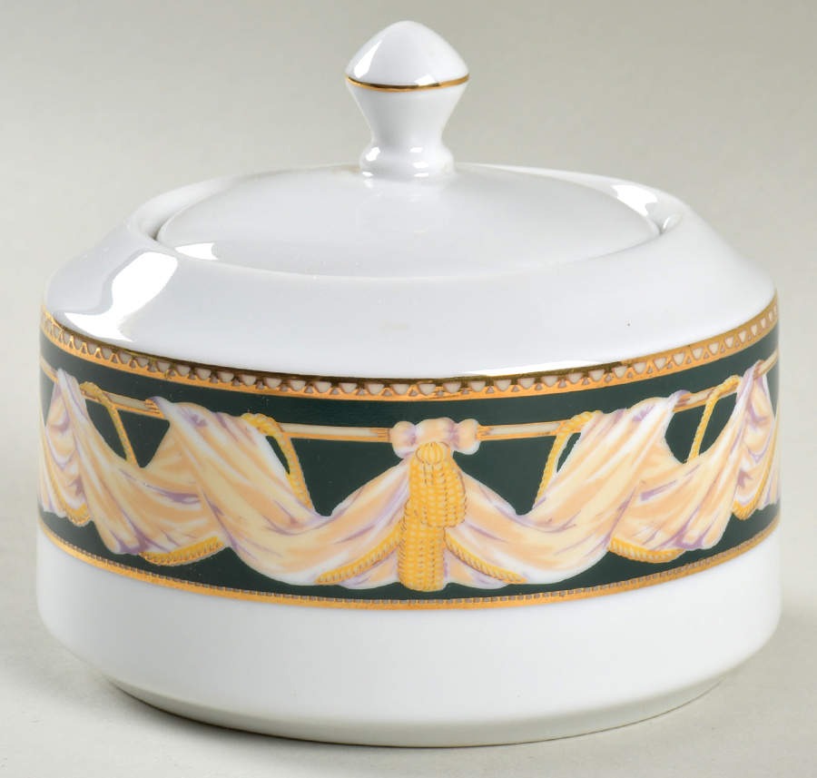 Dress Circle Sugar Bowl & Lid by Muirfield-1