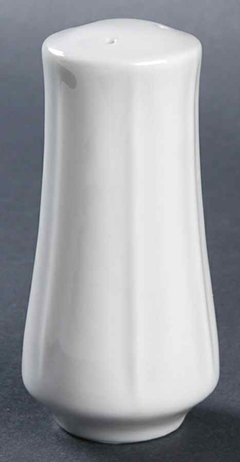 Embossed White Salt Shaker by Muirfield-1