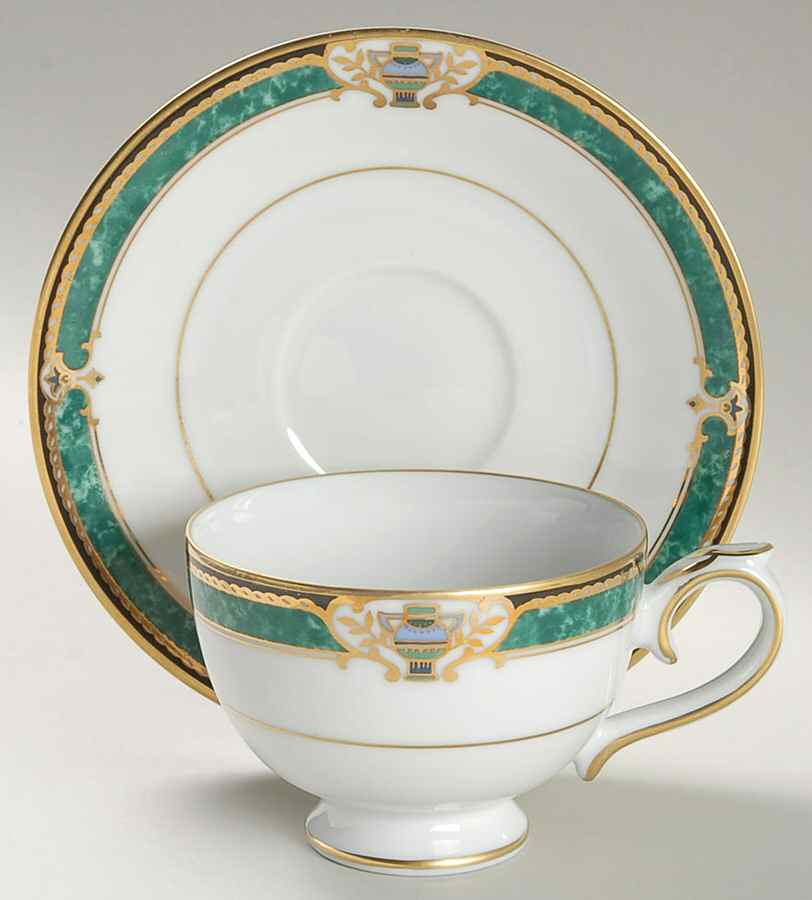 Enchantment Footed Cup & Saucer Set by Muirfield-1